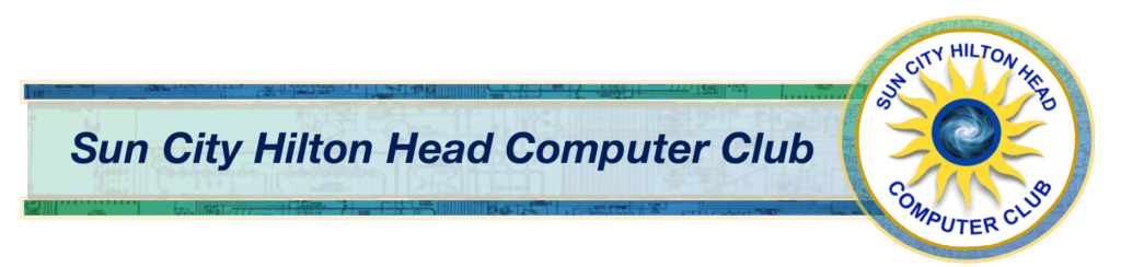 Sun City Hilton Head Computer Club